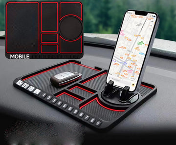 Multifunction Car Anti-Slip Mat with Phone Holder