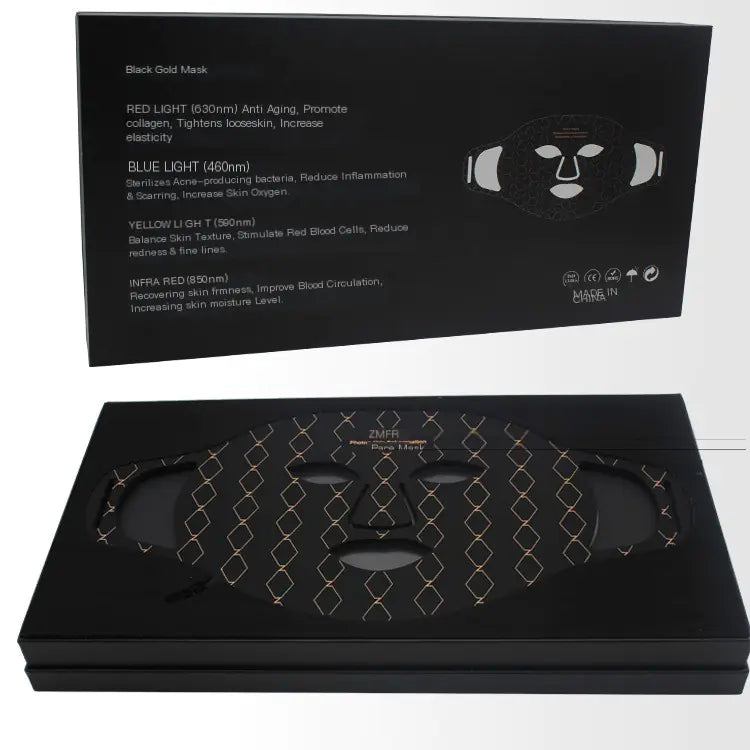 LED Silicone Photon Therapy Face Mask