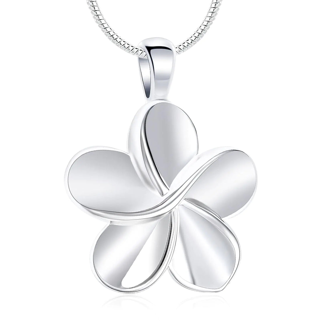 Sterling Silver Cremation Urn Necklace for Ashes