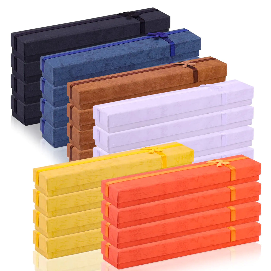 24 Pcs Jewelry Gift Boxes Mixed Colors